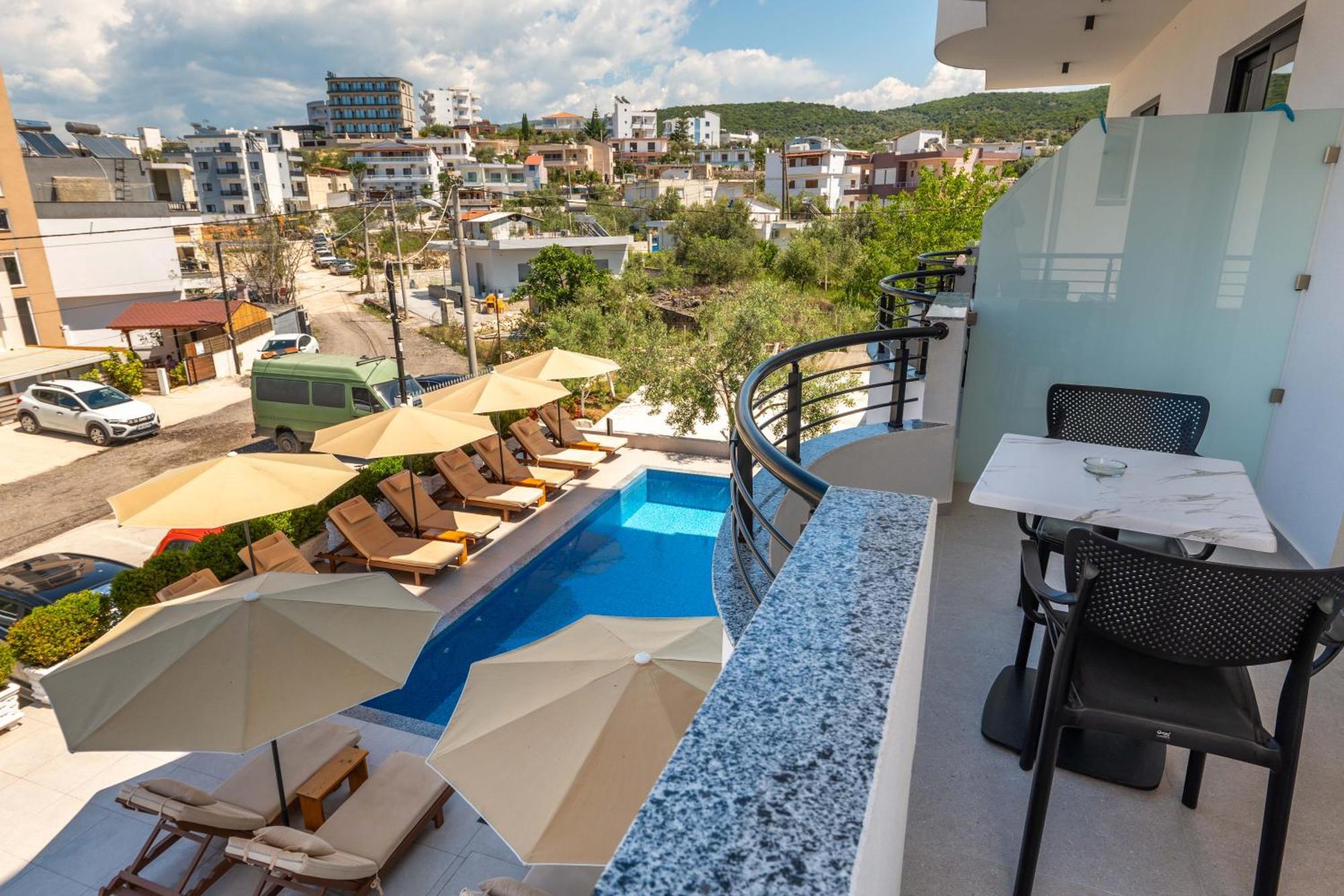 Monel Hotel Ksamil Exterior foto